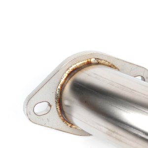 Subaru WRX Performance Exhaust - BLOX Racing - Muffler Delete / Axle Back Single Wall 4in - Polished Tips - `22-`27